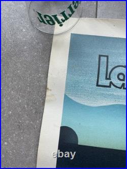 Affiche de Fix-Masseau pour LA VIE DU RAIL 1986 TGV 47 x 67 cm