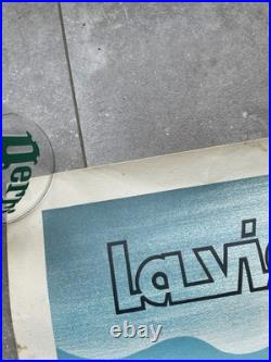 Affiche de Fix-Masseau pour LA VIE DU RAIL 1986 TGV 47 x 67 cm