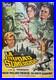 Affiche espagnole WAR-GODS OF THE DEEP Jacques Tourneur VINCENT PRICE 1965