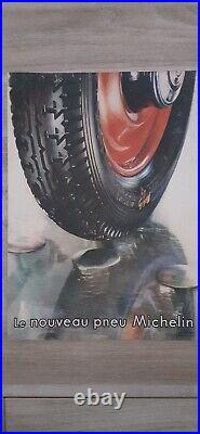 Affiche michelin le nouveau pneu