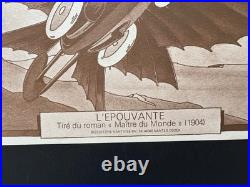 Affiche originale 150eme anniversaire JULES VERNE 1978