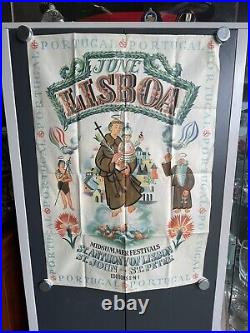 Affiche originale 1949 St Anthony Of Lisbon St John St Peter S-n-1 70100 Rare