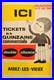 Affiche originale 1964 MACON Aidez les Vieux /RS137