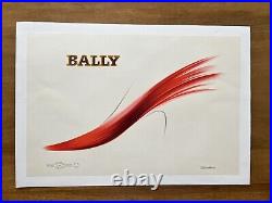 Affiche originale Bally signée Excoffon 1966