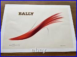 Affiche originale Bally signée Excoffon 1966