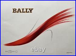 Affiche originale Bally signée Excoffon 1966