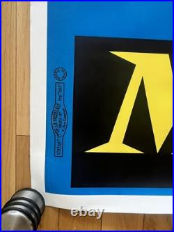 Affiche originale Bière Météor 1964 Alain Gauthier