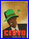 Affiche originale Chapeau Cervo par Boccasile Italie /RS25