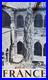 Affiche originale FRANCE Cloître roman de Fréjus (Var), 1950 Desfossés 80×48cm