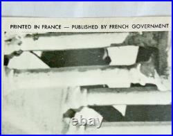 Affiche originale FRANCE Cloître roman de Fréjus (Var), 1950 Desfossés 80×48cm