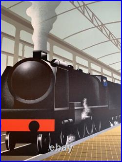Affiche originale Golden Arrow Fix-Masseau 1989 Lithographie