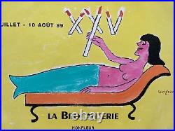 Affiche originale LA BROCANTERIE 1999 SAVIGNAC