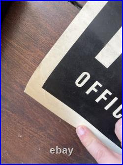 Affiche originale MAROC Tourisme Rabat 1950 Imprimerie Georges Lang Paris 60x98