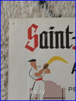 Affiche originale Pays Basque Saint Jean Pied de Port A. Steinmann très rare