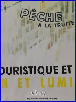 Affiche originale Pays Basque Saint Jean Pied de Port A. Steinmann très rare
