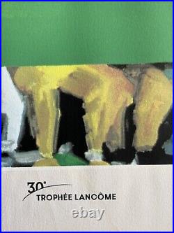 Affiche originale Trophée Lancôme