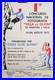 Affiche originale ancienne 1973 1er concurso de fotografia Club Alpino /RS355