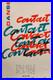 Affiche originale ancienne Danse 1986 Contact Daniele Rovère /RS537