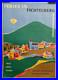 Affiche originale ancienne Ferien in Fichtelberg /RS385