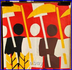 Affiche originale ancienne Vaincre la faim /RS159