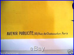 Affiche originale poster SOLEX VELOSOLEX 120x160cm entoilée René RAVO 1953 -1964