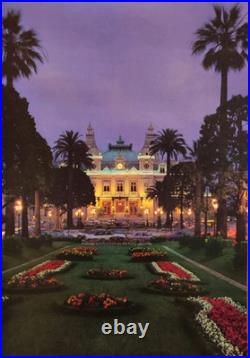 Affiche photo ancienne Studio Bazzoli 1987 Monté-Carlo /RS583