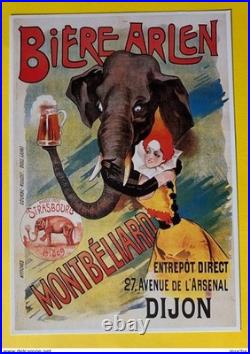 Affiche poster Bière Arlén Dijon Montbeliard