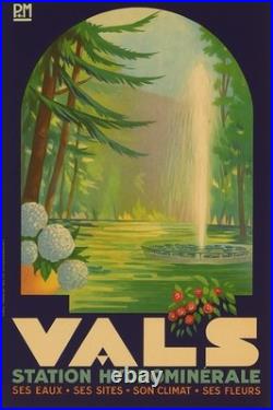 Affiche poster Vals Les Bains