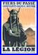 Affiche poster armée militaire guerre propagande aviation commando régiment