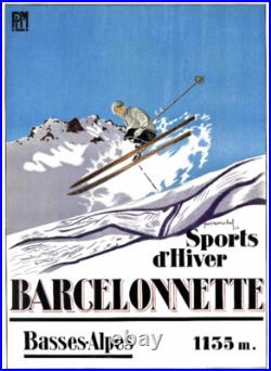 Affiche poster barcelonnette