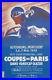 Affiche poster circuit montlhery 1939 course paris