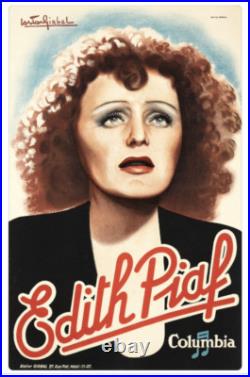 Affiche poster edith piaf