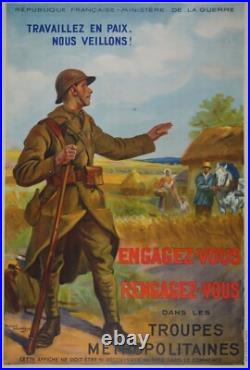 Affiche poster engagez vous