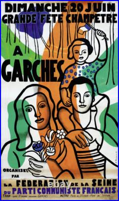 Affiche poster garches Affiche poster garches