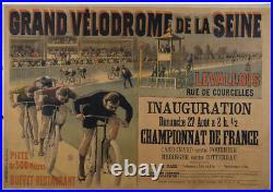 Affiche poster levallois vélodrome