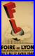 Affiche poster lyon 1948