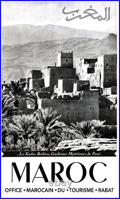 Affiche poster maroc