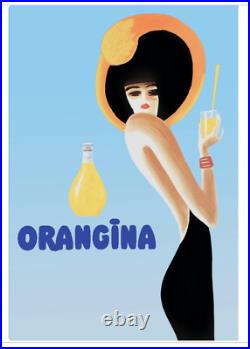 Affiche poster orangina