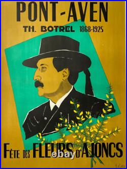 Affiche poster pont aven botrel