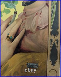 Affiche publicitaire JOB vers 1900 chromolithographie par Gervais