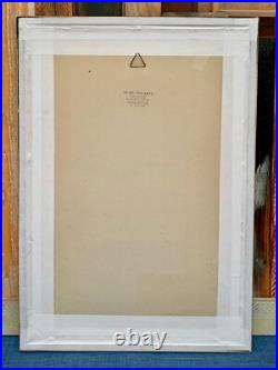 Affiche publicitaire les croisières Méditerranée Messageries maritimes marine