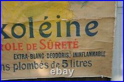Affiche publicitaire originale atelier Chéret 1900 Saxoleine