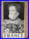 Affiche publicitaire tourisme 1950, Reine Elisabeth, Louvre 4880. Intacte