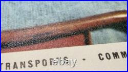 Affiche touristique originale Mont-Blanc Saint-Gervais 1962 Alps France 40×60