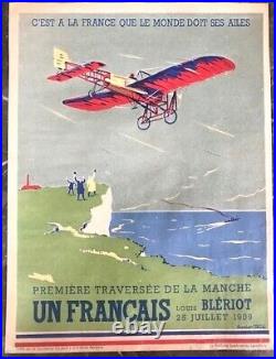 Affiches 1930 les pionniers de l aviation