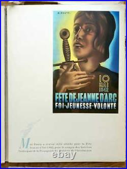 Affiches Anciennes Vintage Retro Vichy Propagande 1943 Etat Francais Guerre
