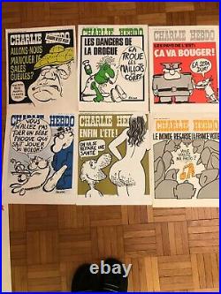 Affiches CHARLIE Hebdo Lot De 43