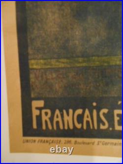 Affichette Ancienne Originale Francais Economisez Le Gaz