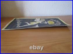 Ancienne Affiche Carton Publicitaire Flan-o-mel Entremets Exquis Miel