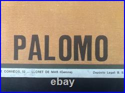 Ancienne Affiche Espagnole De Corrida Originale 1975 El Cordobés Palomo Linares